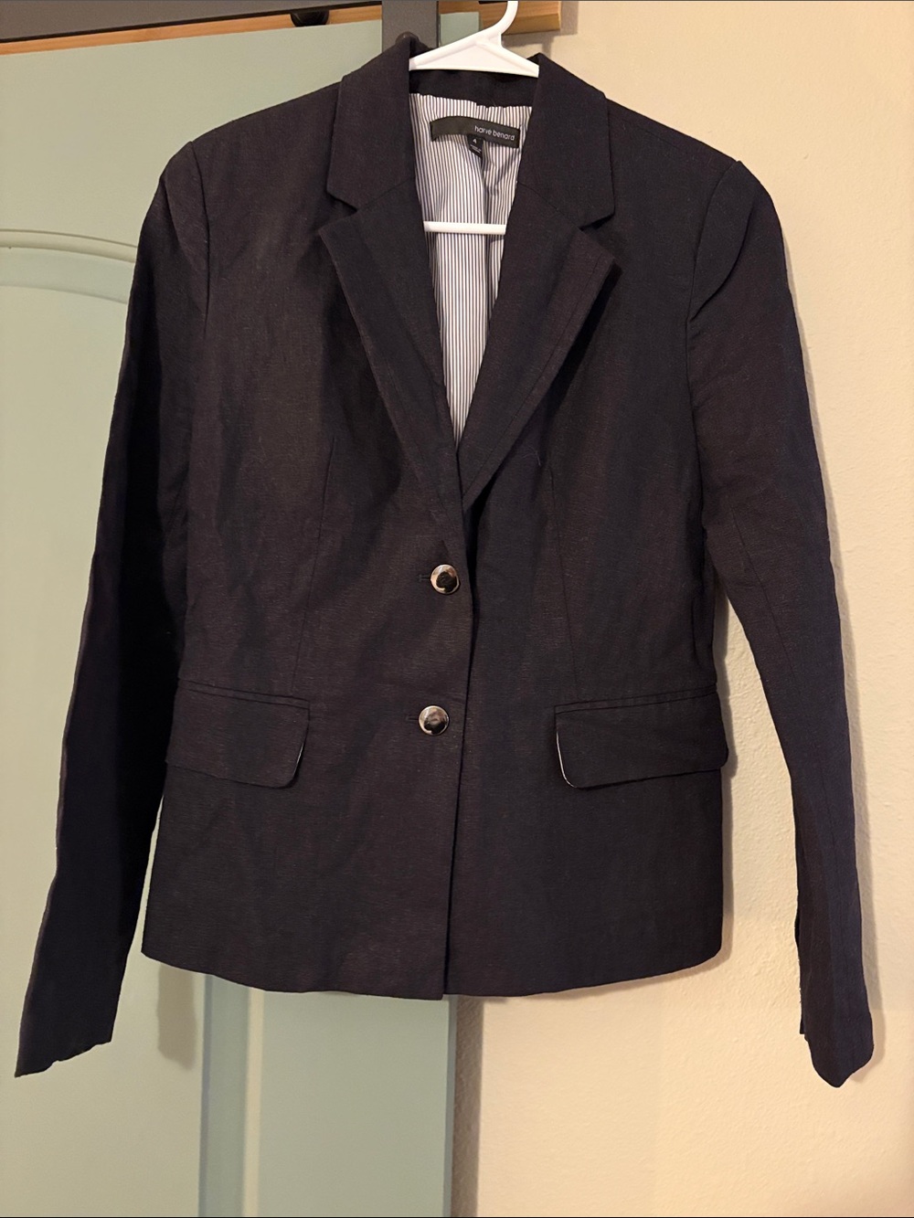 Harve Benard Women's Navy Blazer Jacket